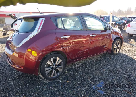 2016 Nissan Leaf Sv from USA, damaged, VIN 1N4BZ0CP8GC301069